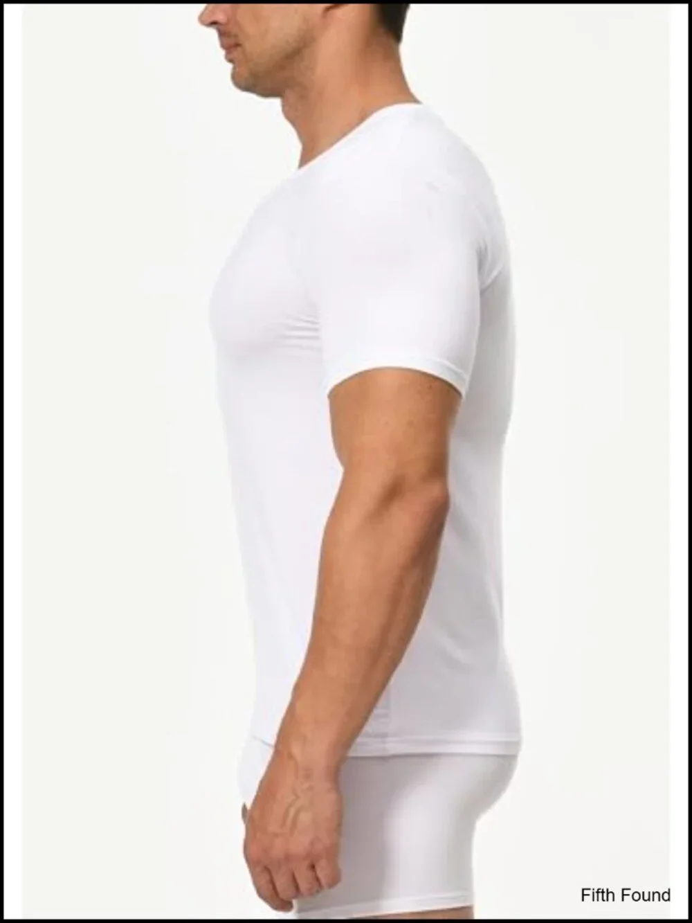 Men's 3-Pack V-Neck Undershirts - Stretchy Moisture Wicking Tees